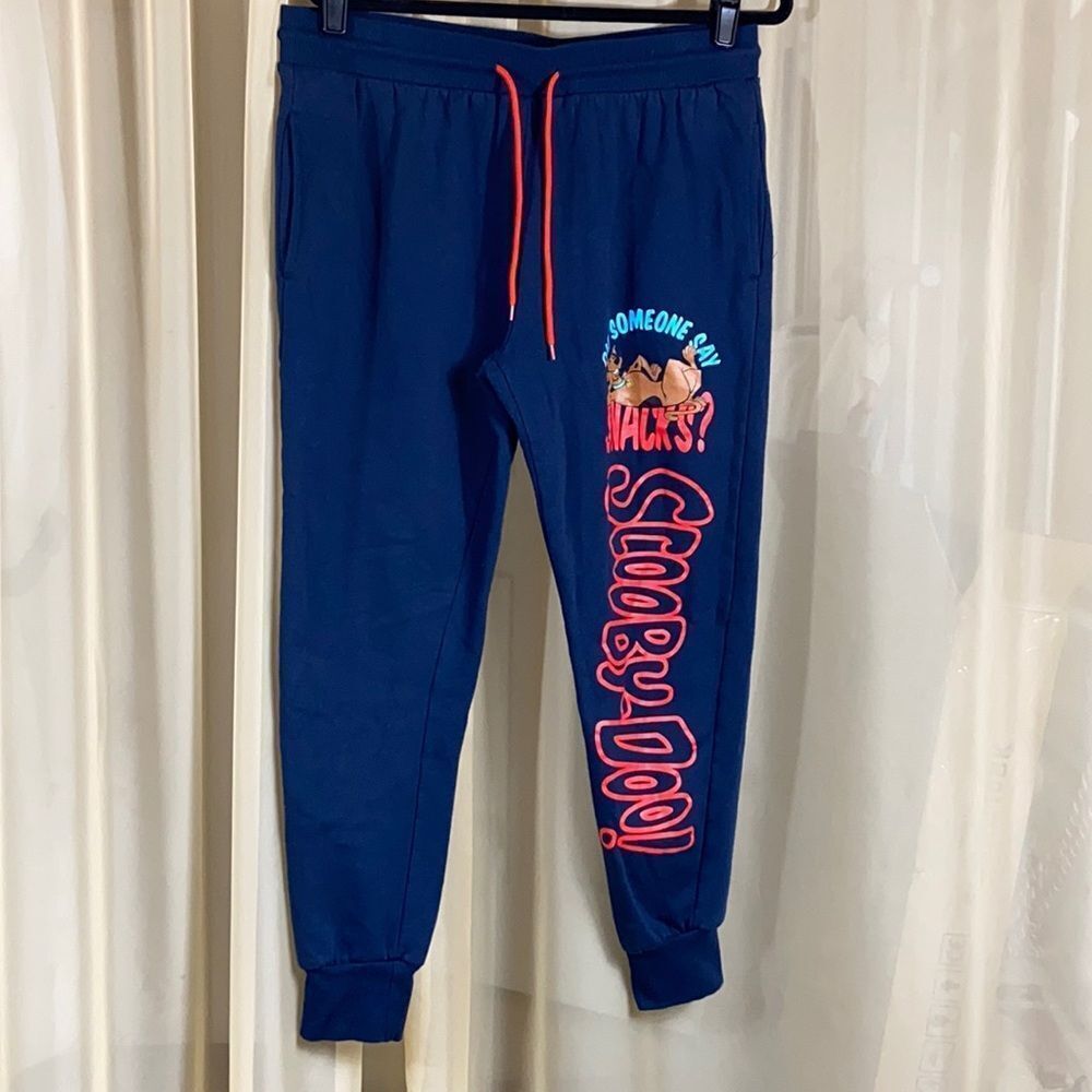 Scooby Doo Women Sweatpants Blue Size XL - Picture 3 of 11